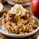 Apple Crumble Tartlets: Irresistibly Delicious Treats! 5 Apple Crumble Tartlets Ready to Serve