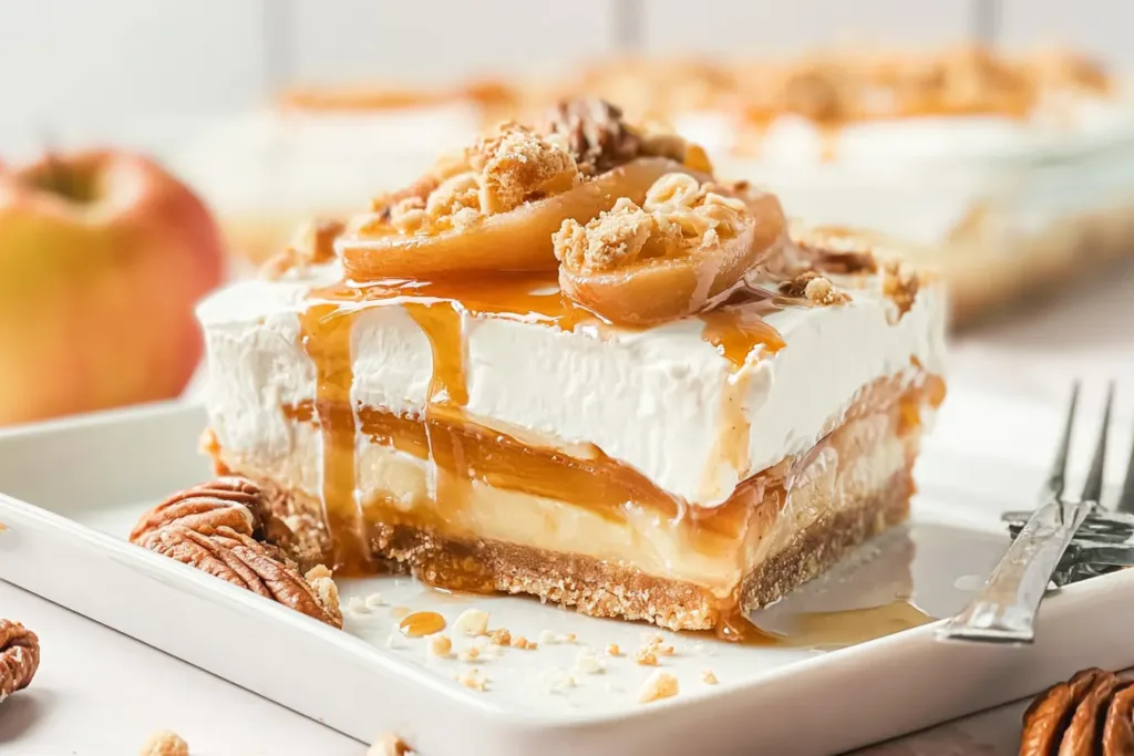 Homemade Apple Delight Dessert