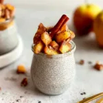 Apple Pie Chia Pudding in a Bowl