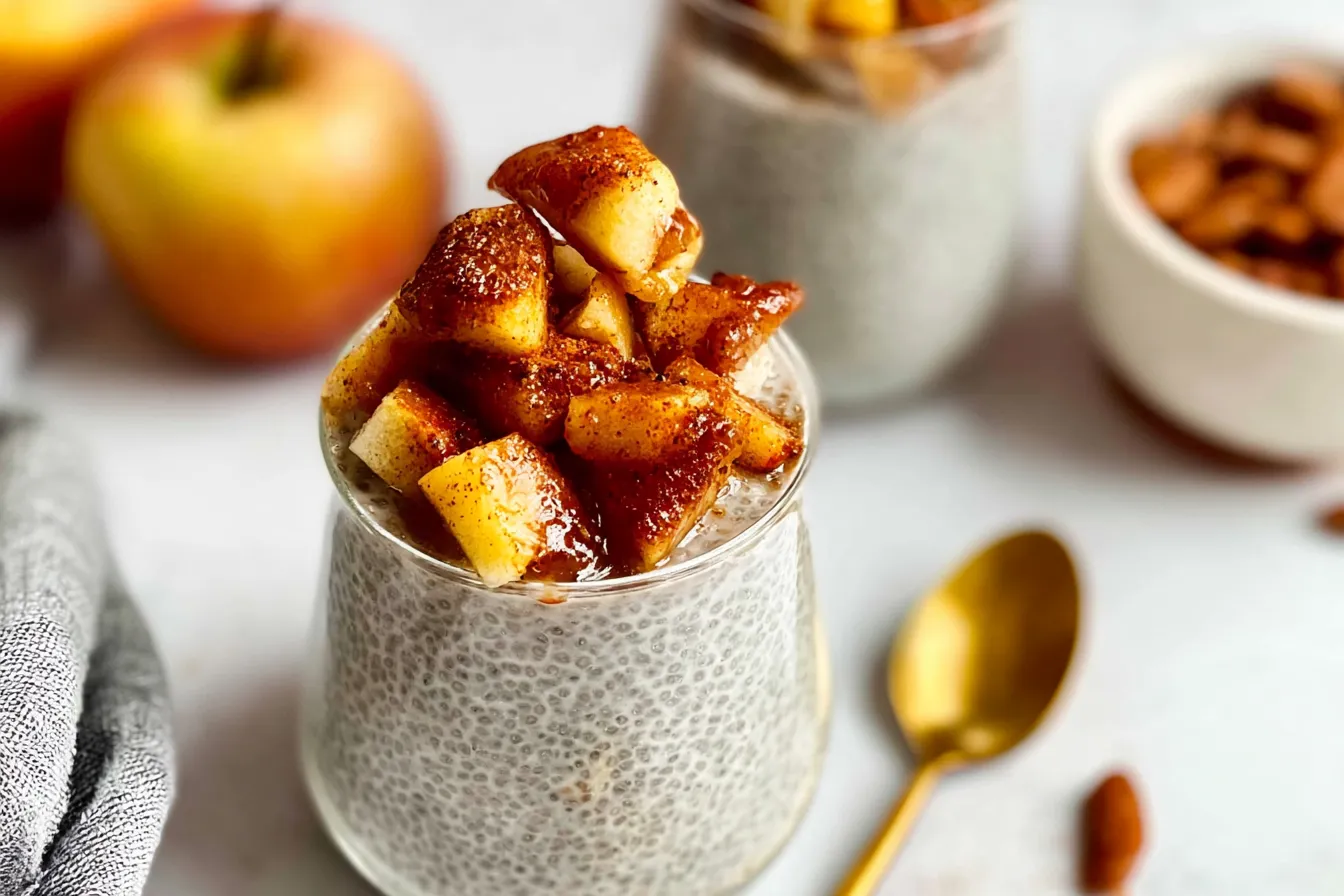 Apple Pie Chia Pudding 