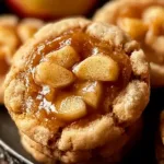 Delicious Apple Pie Cookies on a Rustic Table