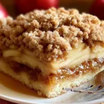 Apple Pie Filling Coffee Cake Slice