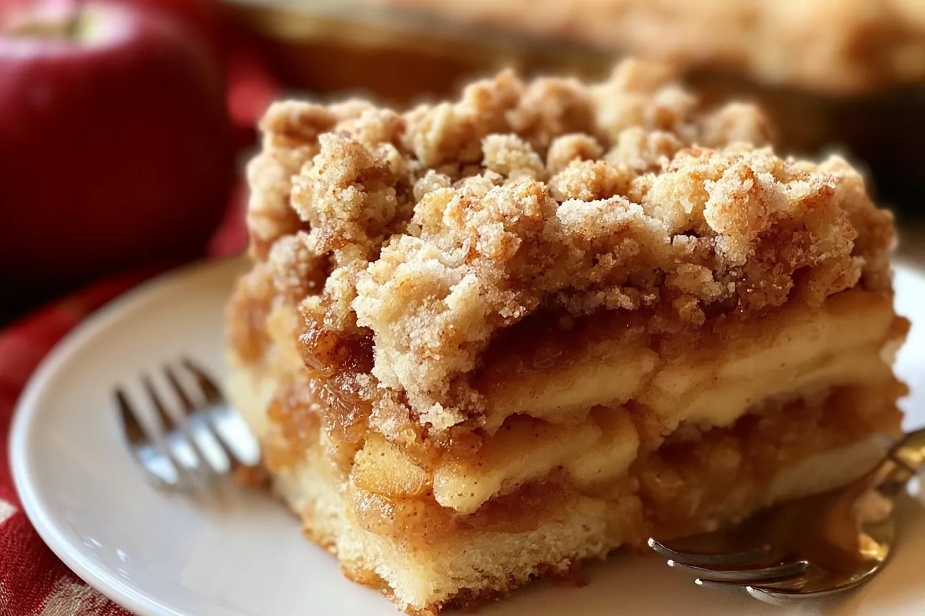 Apple Pie Filling Coffee Cake 