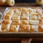 Apple Slab Pie Freshly Baked and Ready to Serve