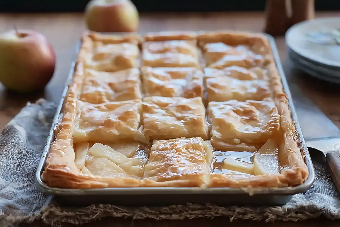 Apple Slab Pie Easy and Delicious Recipe 