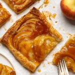 Apple Tart on Puff Pastry: A Delightful Treat for All 5 Apple Tart on Puff Pastry Freshly Baked and Ready to Serve