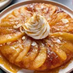 Delicious Apple Upside Down Cake Freshly Baked