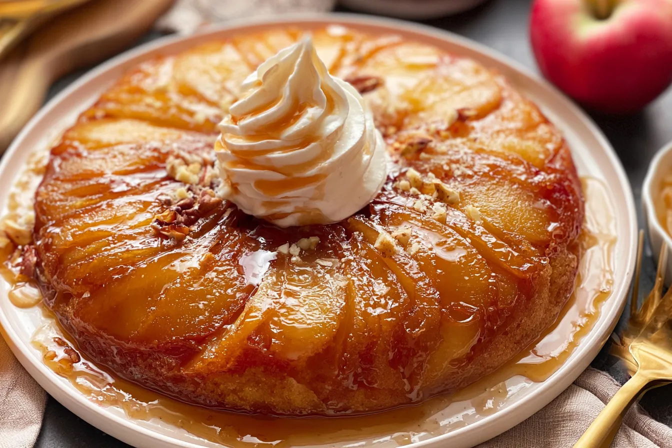 Apple Upside Down Cake 