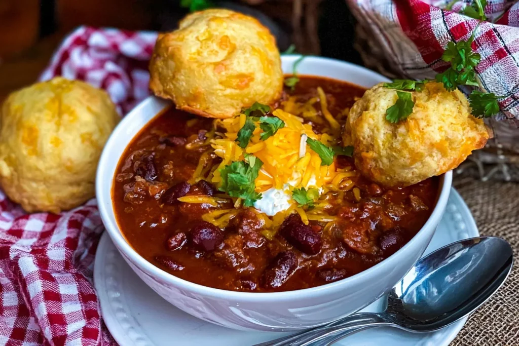 Delicious Award-Winning Southern Soul Chili in a Bowl