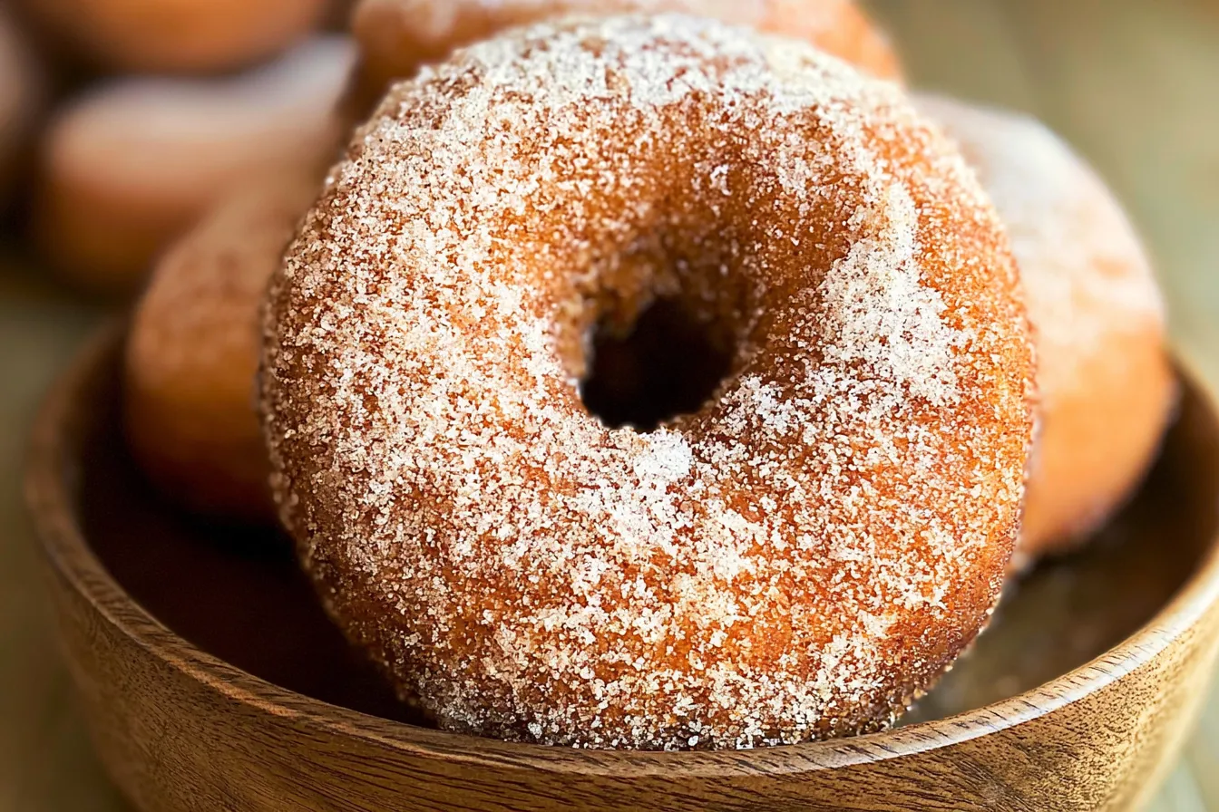 Baked Apple Cider Donuts {Cake} 