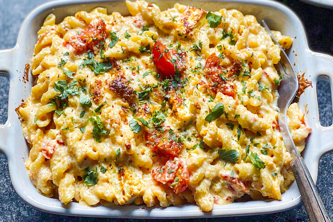 Baked Feta Pasta: A Delightfully Cheesy Dinner Recipe 4 Baked Feta Pasta