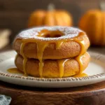 Delicious Baked Pumpkin Donuts With Maple Glaze
