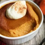 Baked Pumpkin Pudding: A Delicious Fall Delight 5 Baked Pumpkin Pudding in a Beautiful Fall Setting