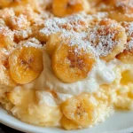 Deliciously Homemade Banana Cream Cheese Cobbler
