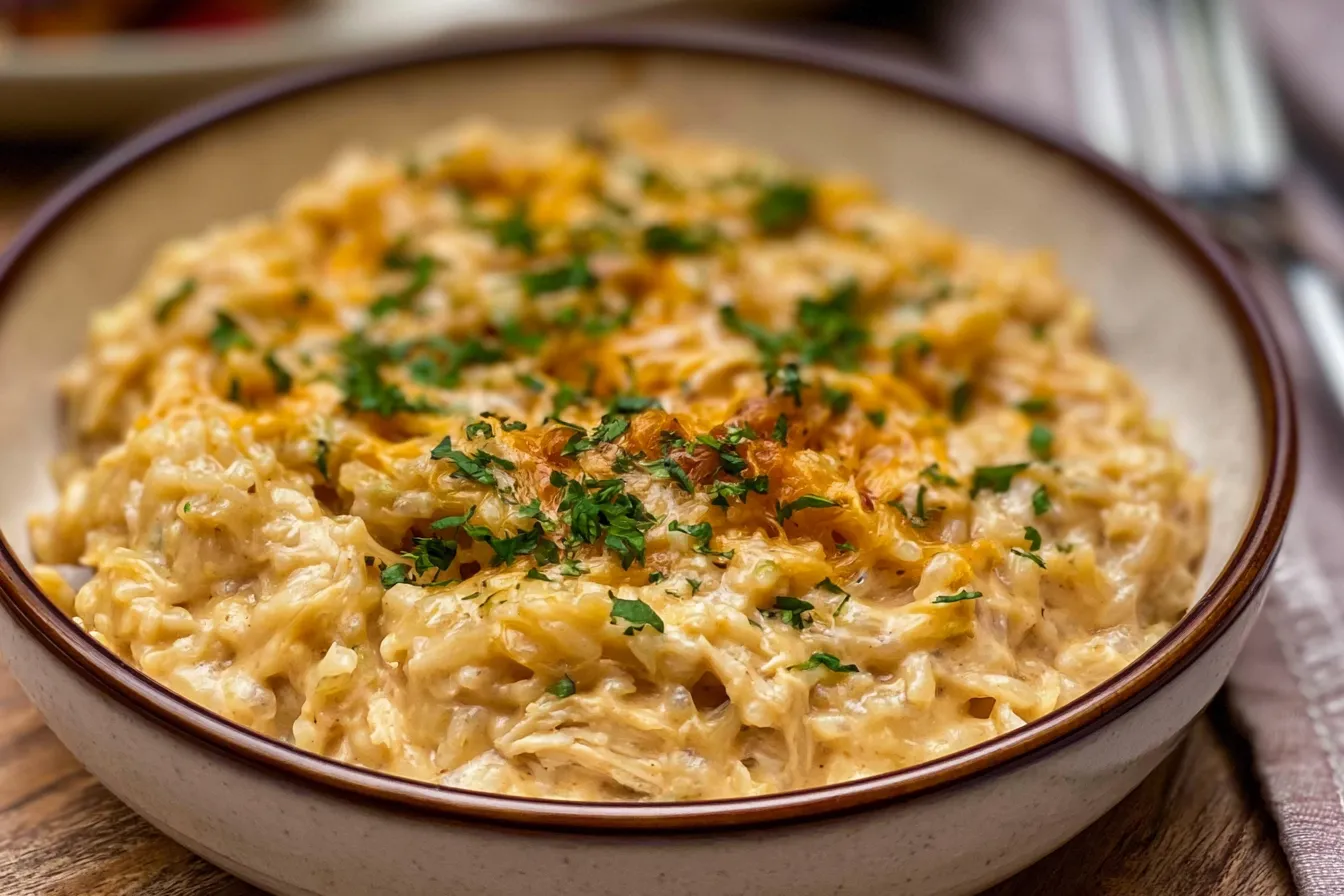 BEST EVER Chicken and Rice Casserole - A Comfort Dish! 4 BEST EVER Chicken and Rice Casserole