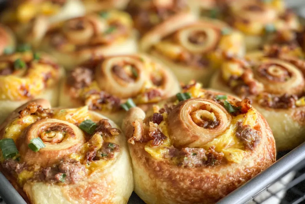Homemade Breakfast Rolls Fresh from the Oven