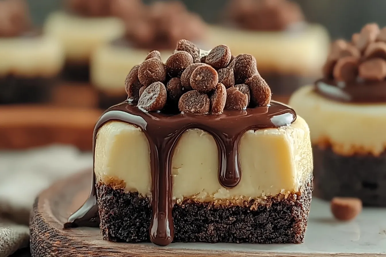 Brownie Bottom Mini Cheesecakes Easy and Delicious 4 Brownie Bottom Mini Cheesecakes Easy and Delicious
