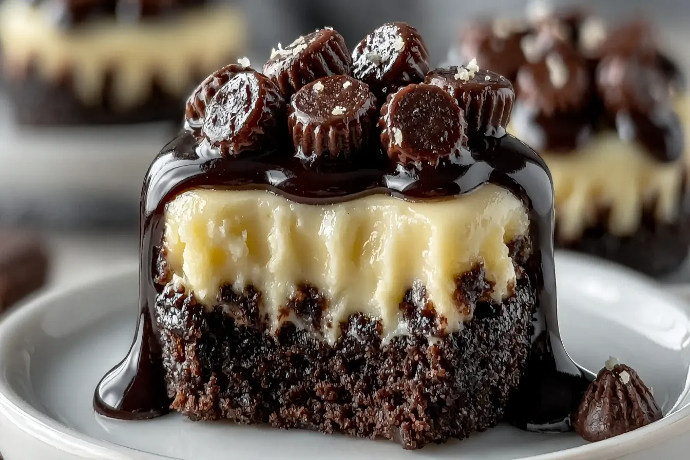 Brownie Bottom Mini Cheesecakes (The Ultimate Guide) - Enjoy! 4 Brownie Bottom Mini Cheesecakes (The Ultimate Guide)