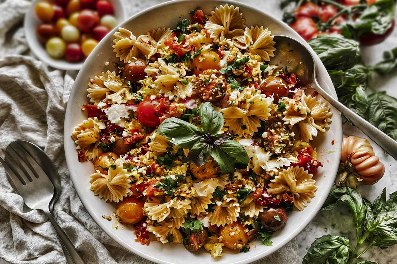 Bruschetta Pasta Salad 