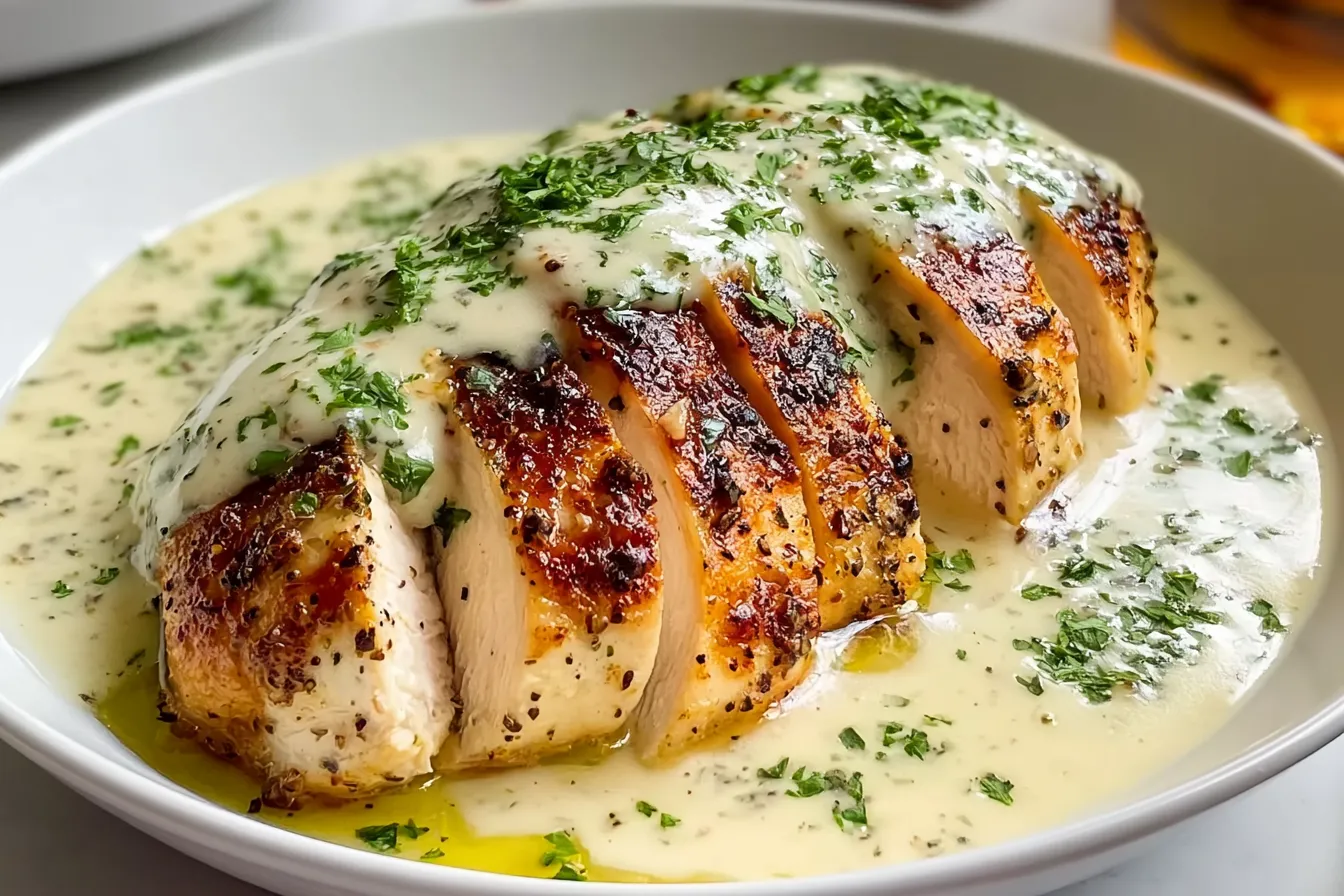 Caesar Chicken: The Ultimate Pan-Seared Creamy Garlic Experience