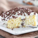 Cannoli Poke Cake: A Sweet Treat You Can't Resist 5 Delicious Cannoli Poke Cake Slice