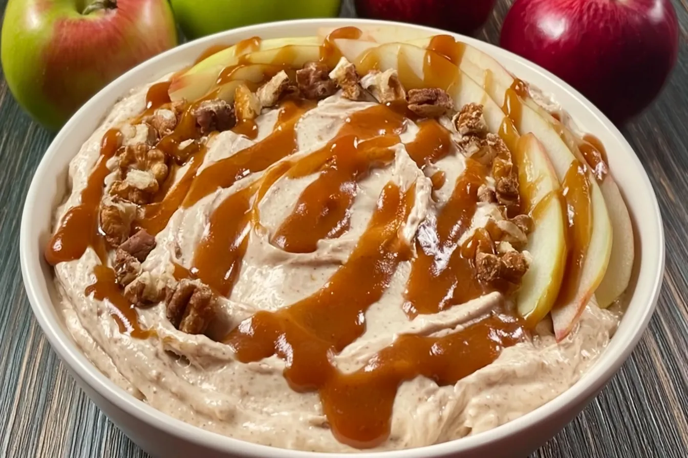 Caramel Apple Cheesecake Dip 