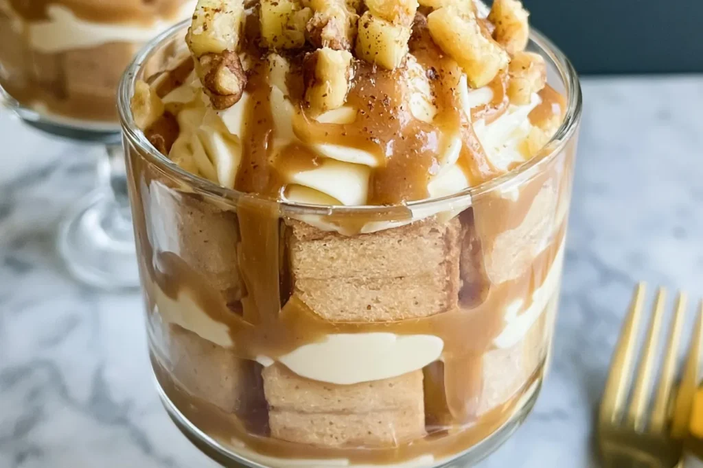 Caramel Apple Trifle Emily - A Fall Must-Try Dessert