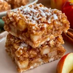 Chewy Apple Cinnamon Oat Bars Ready to Enjoy