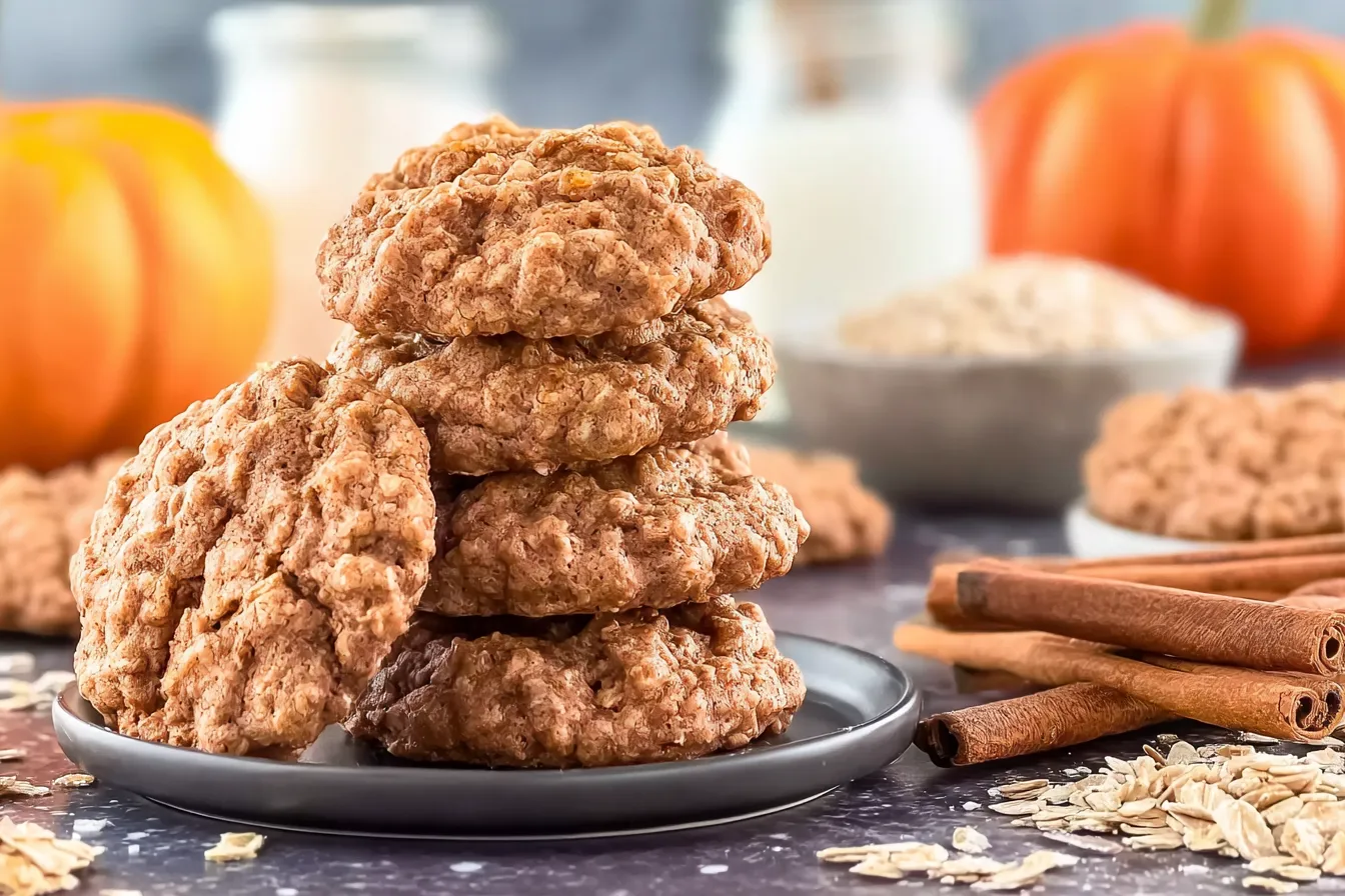 Chewy Pumpkin Spice Oatmeal Cookies: Fall's Best Treats! 4 Chewy Pumpkin Spice Oatmeal Cookies
