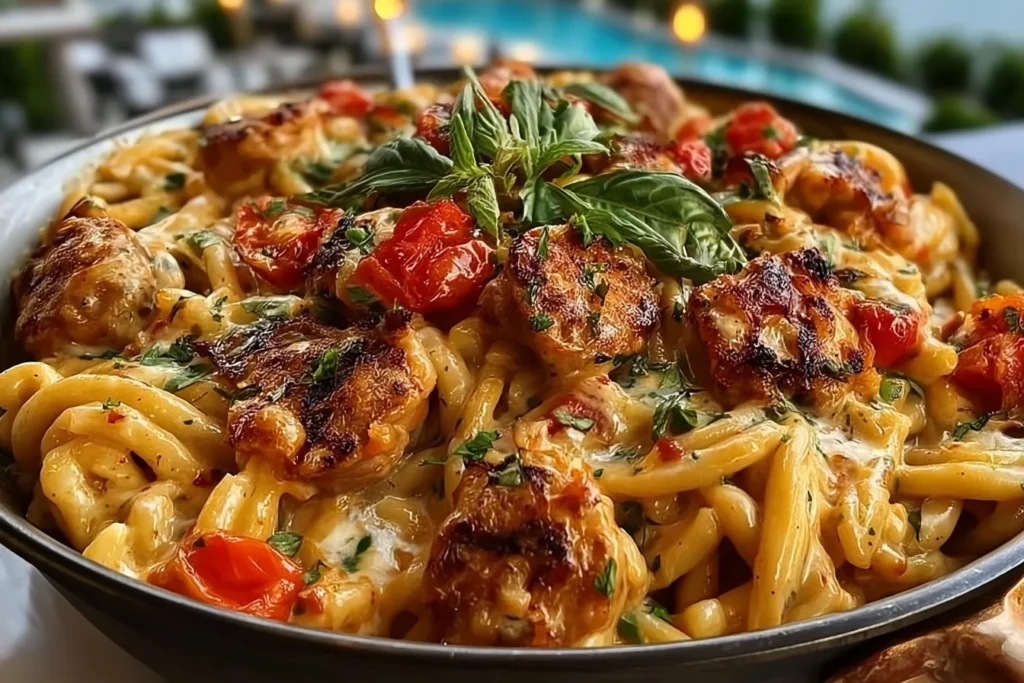 Chicken Apple Sausage One Pan Pasta: A Delicious Dinner