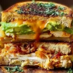Chicken Avocado Melt Sandwich: A Must-Try Comfort Food 5 Chicken Avocado Melt Sandwich - A Delicious Lunch Option