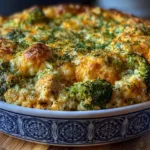 Delicious Chicken Broccoli Rice Cheese Casserole