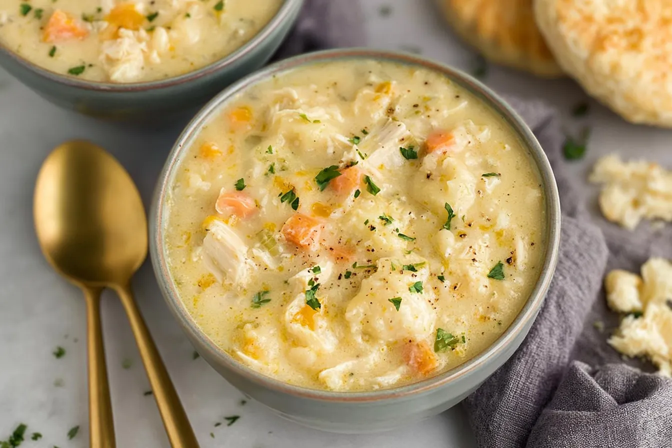 Chicken Pot Pie Soup 