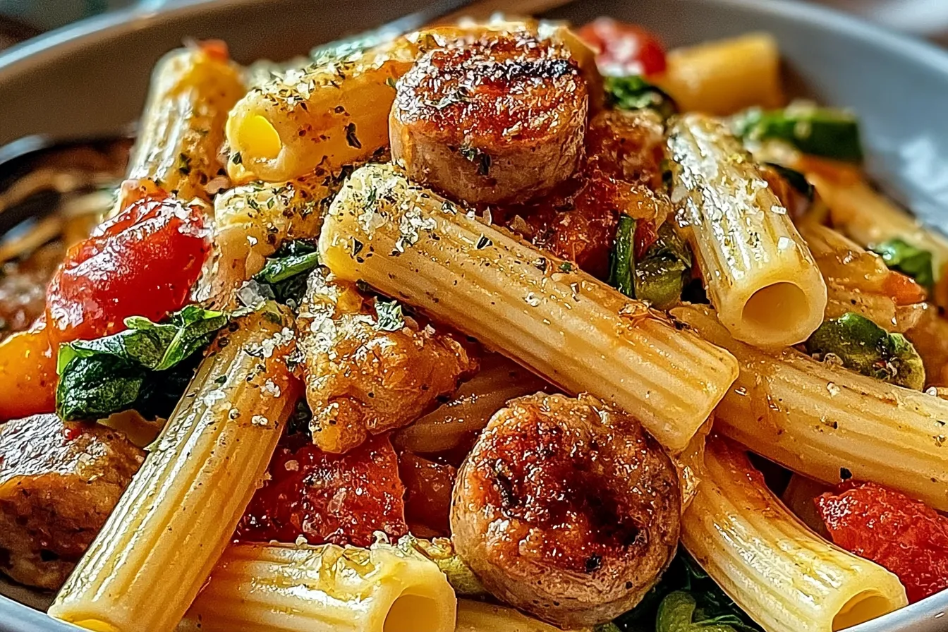 chicken sausage pasta: Juicy and Flavor-Packed Delight 