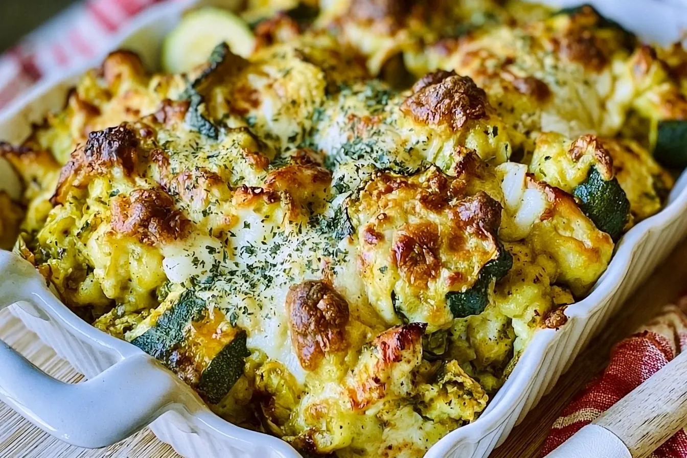 Chicken Zucchini Casserole 
