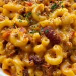 Delicious Bowl of Chili Mac