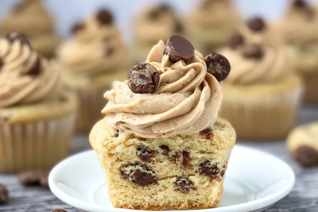 Chocolate Chip Cookie Cupcakes That Will Make You Smile 3 Mouthwatering Chocolate Chip Cookie Cupcakes Ready to Enjoy