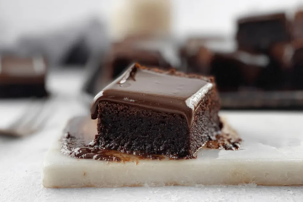 Decadent Chocolate Ganache Brownies