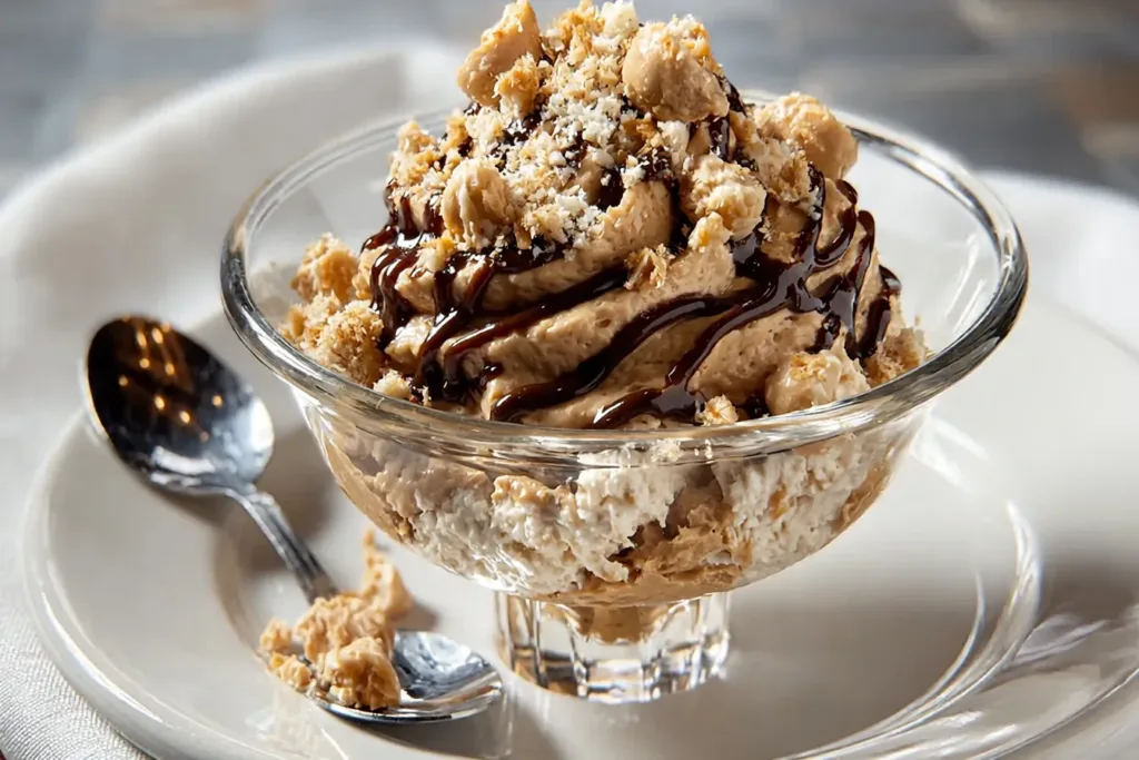 Cottage Cheese Peanut Butter Mousse - The Ultimate High-Protein Dessert