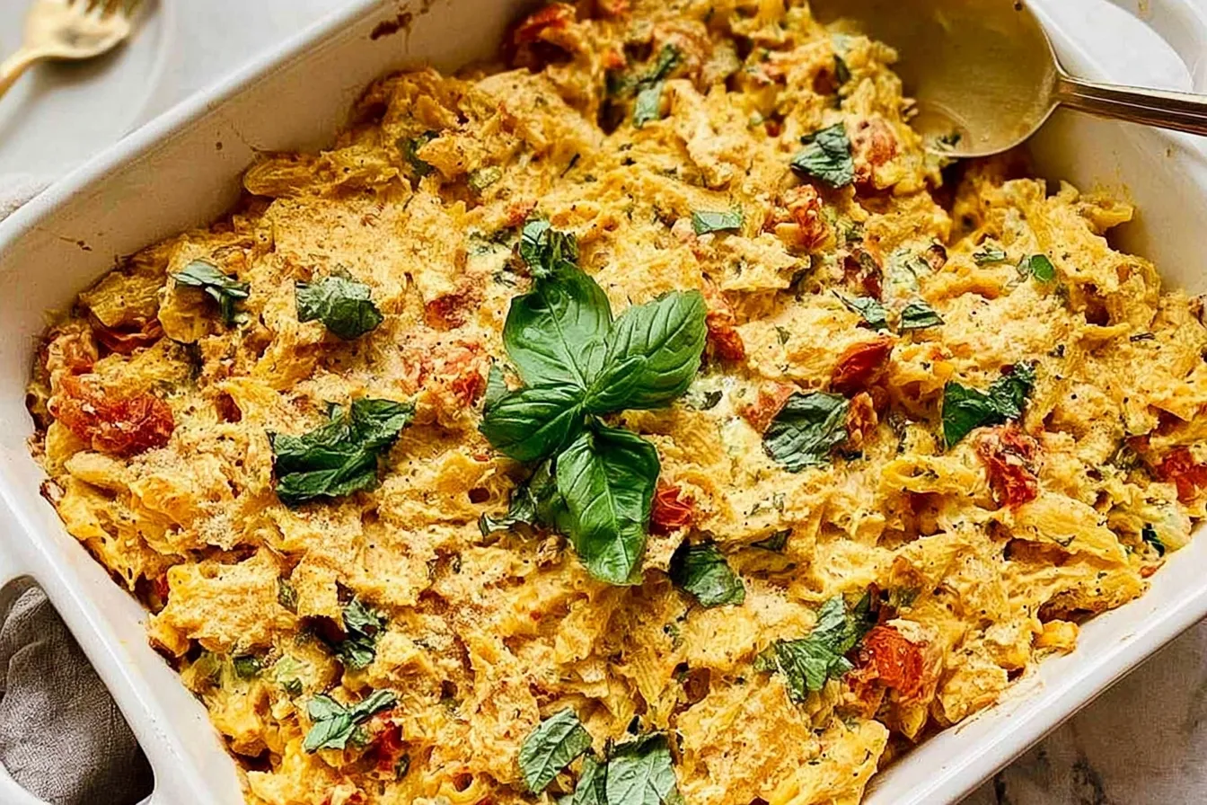 Cream Cheese Pasta Bake