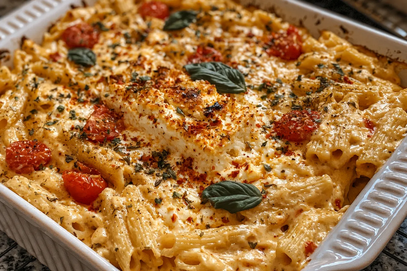 Creamy Baked Feta Pasta: A Must-Try Delight! 4 Creamy Baked Feta Pasta