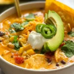Creamy Chicken Tortilla Soup That Will Warm Your Soul 5 Delicious Creamy Chicken Tortilla Soup in a Bowl