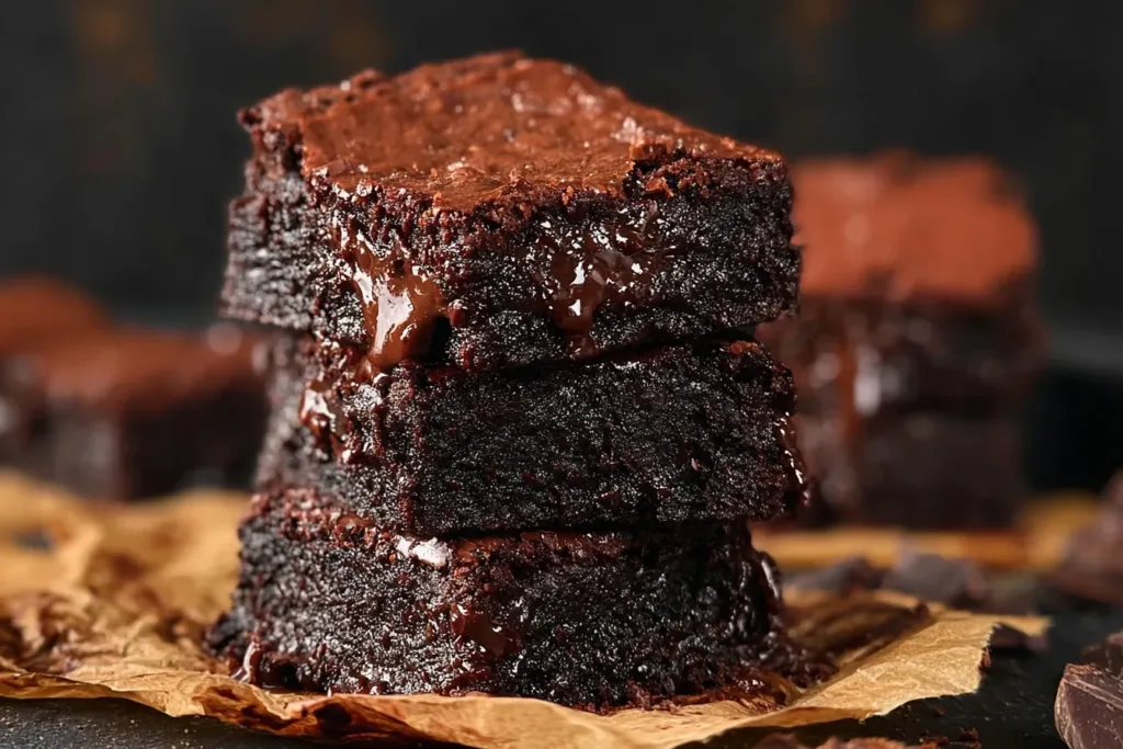 Death by Chocolate Brownies Close-Up