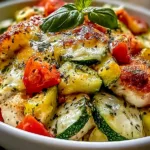 Delicious Chicken Zucchini Bake