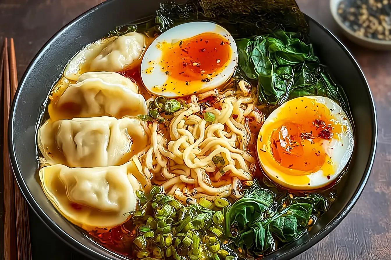 Dumpling Ramen Bowl 