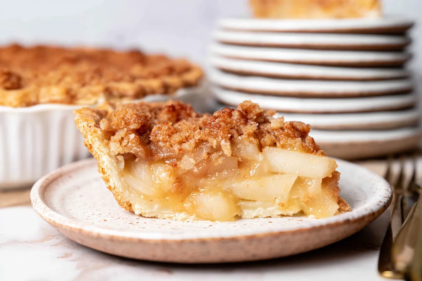 Dutch Pear Pie 