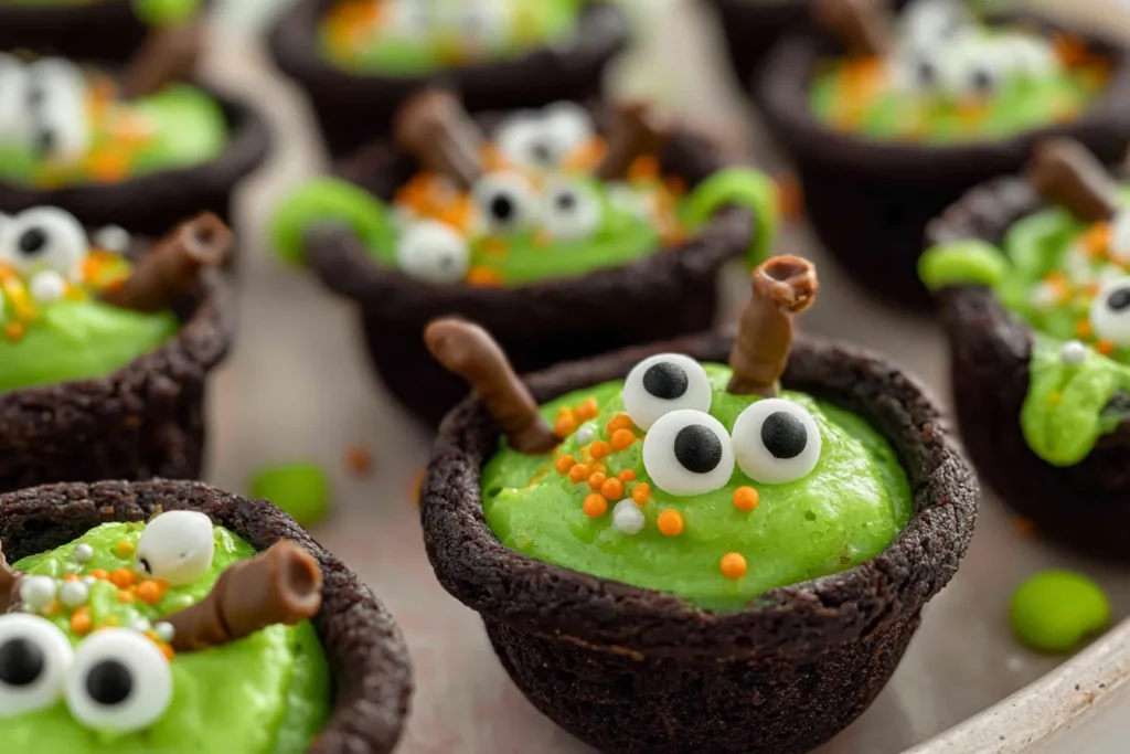 Easy Cauldron Cookies - A Spooky Delight!