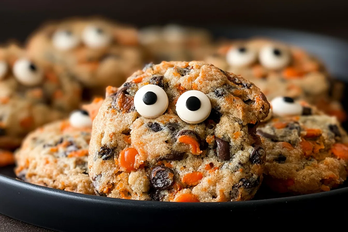 Easy Halloween Chocolate Chip Cookies 