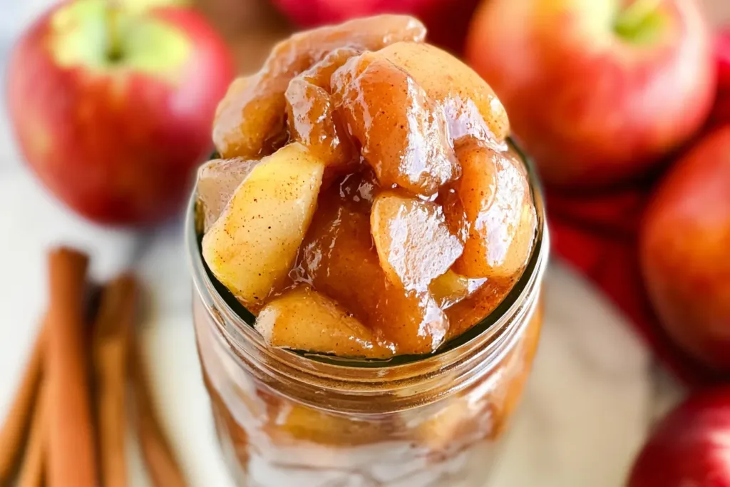 Easy Homemade Apple Pie Filling Process