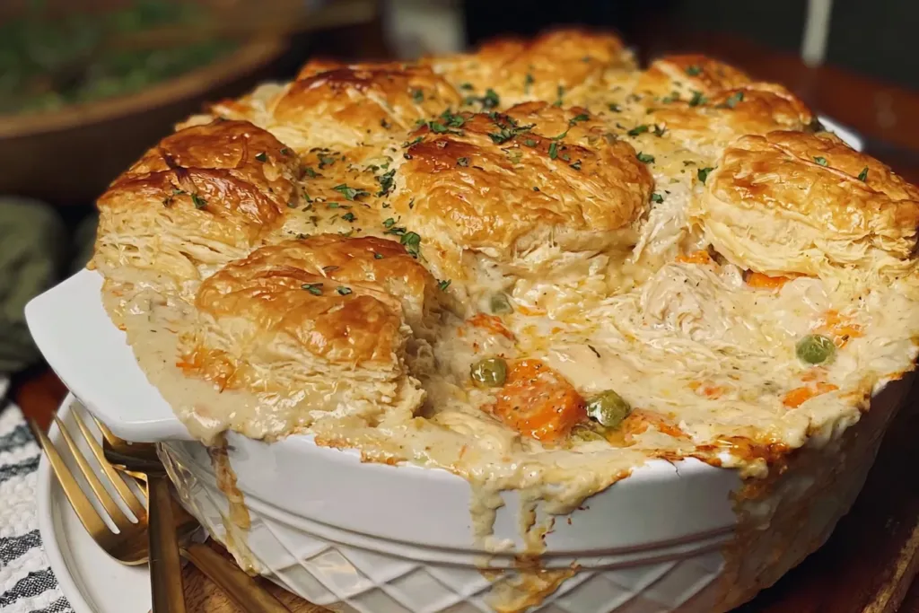 Easy Homemade Chicken Pot Pie Casserole - Comfort Food Delight